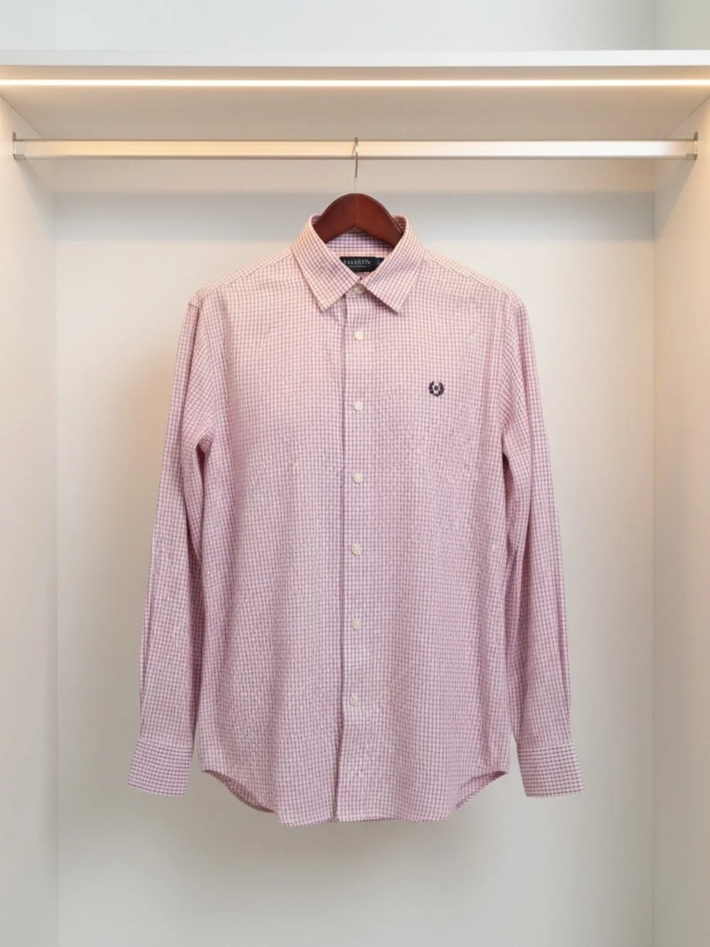 Ralph Lauren Boys  Pink Gingham Button-Down Shirt